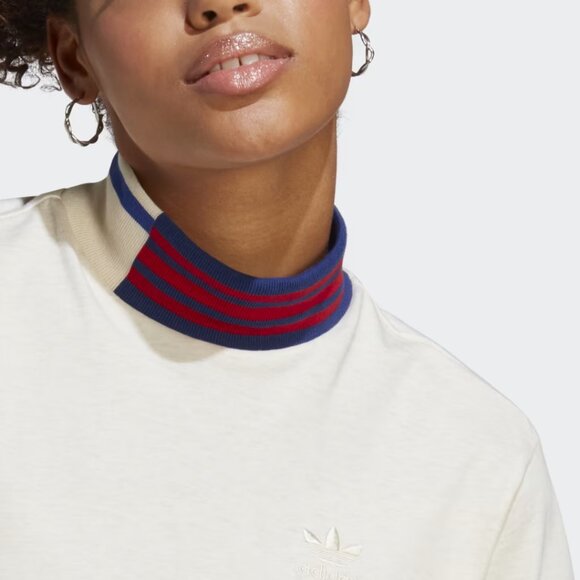 NWT Adidas Ribbed Trim Short Sleeve Tee Size XL - Picture 6 of 12